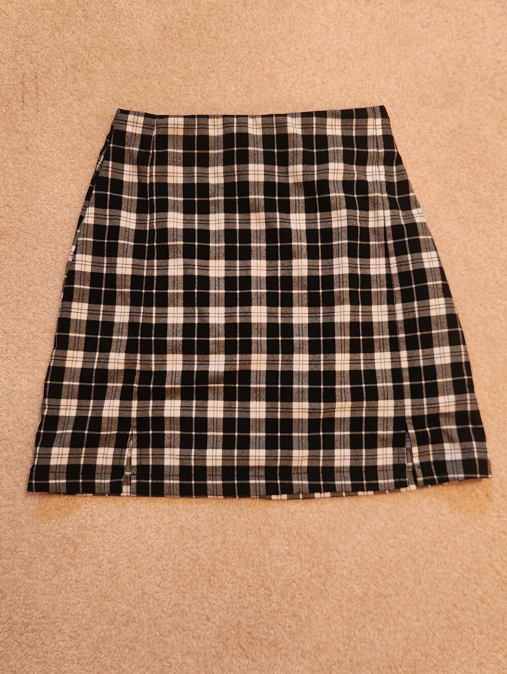Plaid Mini Skirt